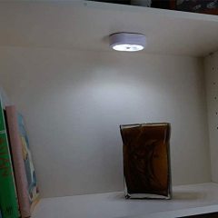Class CL-5155 Led Lamba Aydınlatma Sistemi Uzaktan Kumandalı Pilli  Dolap İçi Vitrin Mutfak 6 Adet
