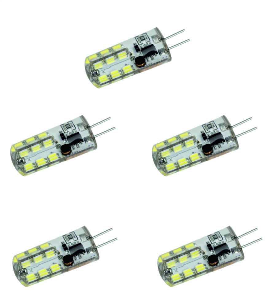 CATA CT-4247 KAPSÜL LED 1.3W 12V GENİŞ AÇI BEYAZ LED AMPUL G4 DUYLU KAPSÜL AVİZE LED AMPUL (5li)