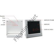 MZN MOONSTAR HD F8 MASA SAATİ GİZLİ KAMERA UZAKTAN KUMANDALI HAREKETE DUYARLI BEBEK BAKICI KAMERASI 