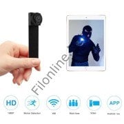 MİNİ WİFİ KAMERA W3-IRT 1080P GECE GÖRÜŞLÜ GÜVENLİK KAMERALI MİNİ WİFİ KAMERA BEBEK BAKICI SİYAH