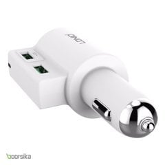 LDNIO CM10 Araç Şarj Adaptörü 4.2A 2 USB Araç Çakmaklık ve Şarj Adaptörü