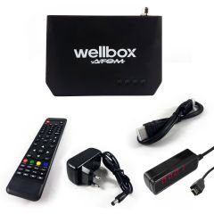 WELLBOX IP ATOM HD UYDU ALICISI LINUX TABANLI DAHİLİ Wİ-Fİ JPEG/MP3/AVI 1500 KANAL UYDU ALICISI