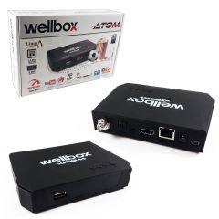 WELLBOX IP ATOM HD UYDU ALICISI LINUX TABANLI DAHİLİ Wİ-Fİ JPEG/MP3/AVI 1500 KANAL UYDU ALICISI