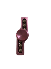 FİLONLİNE 2-4 STRES ÇARKI METAL İKİ KOLLU BONCUKLU PEMBE  STRES ÇARKI