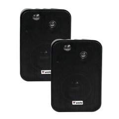 WETA WM-305TB DUVAR HOPARLÖRÜ ÇİFT SİYAH 100W HAT TRAFOLU DUVAR HOPARLÖR