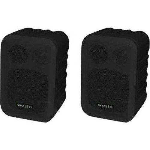 WETA WM-305TB DUVAR HOPARLÖRÜ ÇİFT SİYAH 100W HAT TRAFOLU DUVAR HOPARLÖR