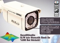 Everest SFR-983 Gece Görüşlü Güvenlik Kamerası 700 Tvl 60 Ledli OSD Menü