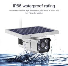 AVENİR 080296 GÜNEŞ ENERJİLİ 70 DERECE AÇI HAFIZA KARTINA KAYIT IP KAMERA