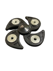 FİLONLİNE 3-6 STRES ÇARKI DÖRT  KOLLU METAL-PLASTİK SİYAH STRES ÇARKI