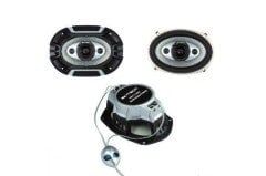 Skytech Skt-11000 Oto Hoparlör Oval İpek Örgülü 900W 6x9 4 Kanal 90dB Bas Oto Hoparlör/Midrange