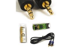 S-Link SLX-960 STEREO KABLO KORUMALI KILIFLI 3.5MM ERKEK/ERKEK 1.5M- (GOLD)