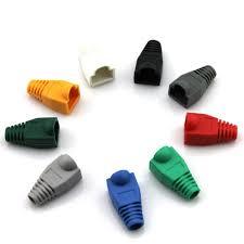 FİLONLİNE RJ-45 KILIF SİYAH 25'Lİ PAKET  KONNEKTÖR KORUYUCU KILIF RJ-45 COVER PLASTİK KILIF