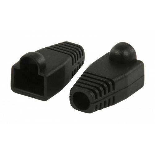 FİLONLİNE RJ-45 KILIF SİYAH 25'Lİ PAKET  KONNEKTÖR KORUYUCU KILIF RJ-45 COVER PLASTİK KILIF