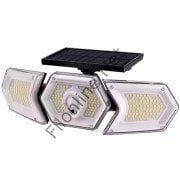 POWERMASTER W774A SOLAR GÜNEŞ ENERJİLİ  ÇİFT KANATLI 254 SMD LEDLİ 3 MODLU BEYAZ İNDÜKSİYON LAMBASI