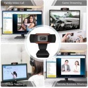 Taky X11 WebCam HD 1080P Kamera Manuel Odaklama Bilgisayar Kamerası