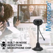 TAKY S-502 WebCam HD 1080P Mikrofonlu /SD Webcam  Kamera Manuel Odaklama Bilgisayar Kamerası