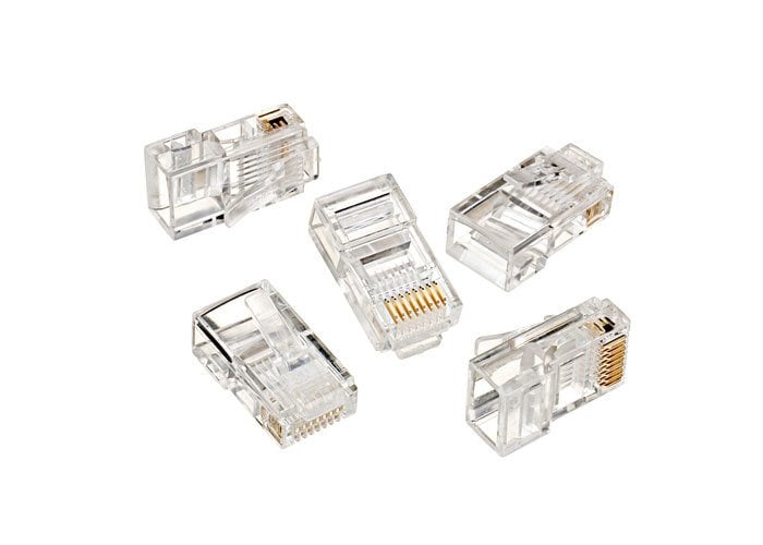 S-link SL-COB8P RJ45 Konnektör Jack 100 Lü Paket