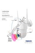 AVENIR AV-380 SPEED DOME IP KAMERA MOTORLU + 1080P PTZ 2 MP DIŞ MEKAN IP KAMERA 