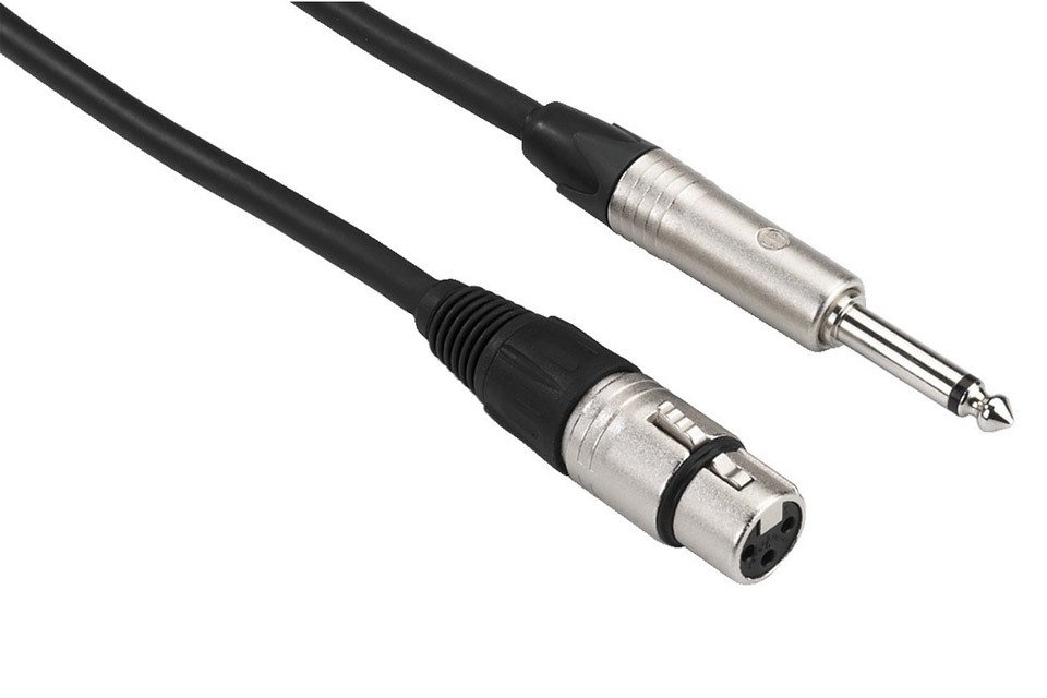 6.3 Mm Mono Erkek Mikrofon Dişi Xlr Kablo Mikrofon Kablosu 5 METRE