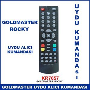 KR7657 UYDU KUMANDASI GOLDMASTER ROCKY UYDU ALICI KUMANDASI