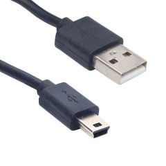 5 Pin Mini USB Kamera HDD Navigasyon Mp3 Harddisk 1M Kablo