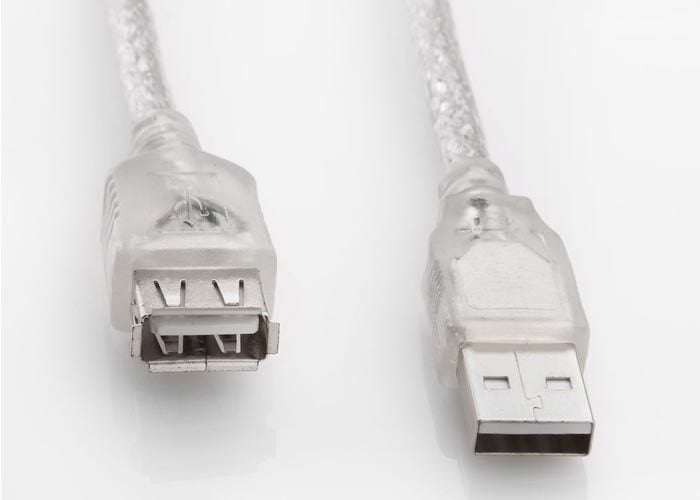 S-Link Sl-AF2010  Uzatma Kablosu 10 Metre Alüminyum Örgülü Şeffaf