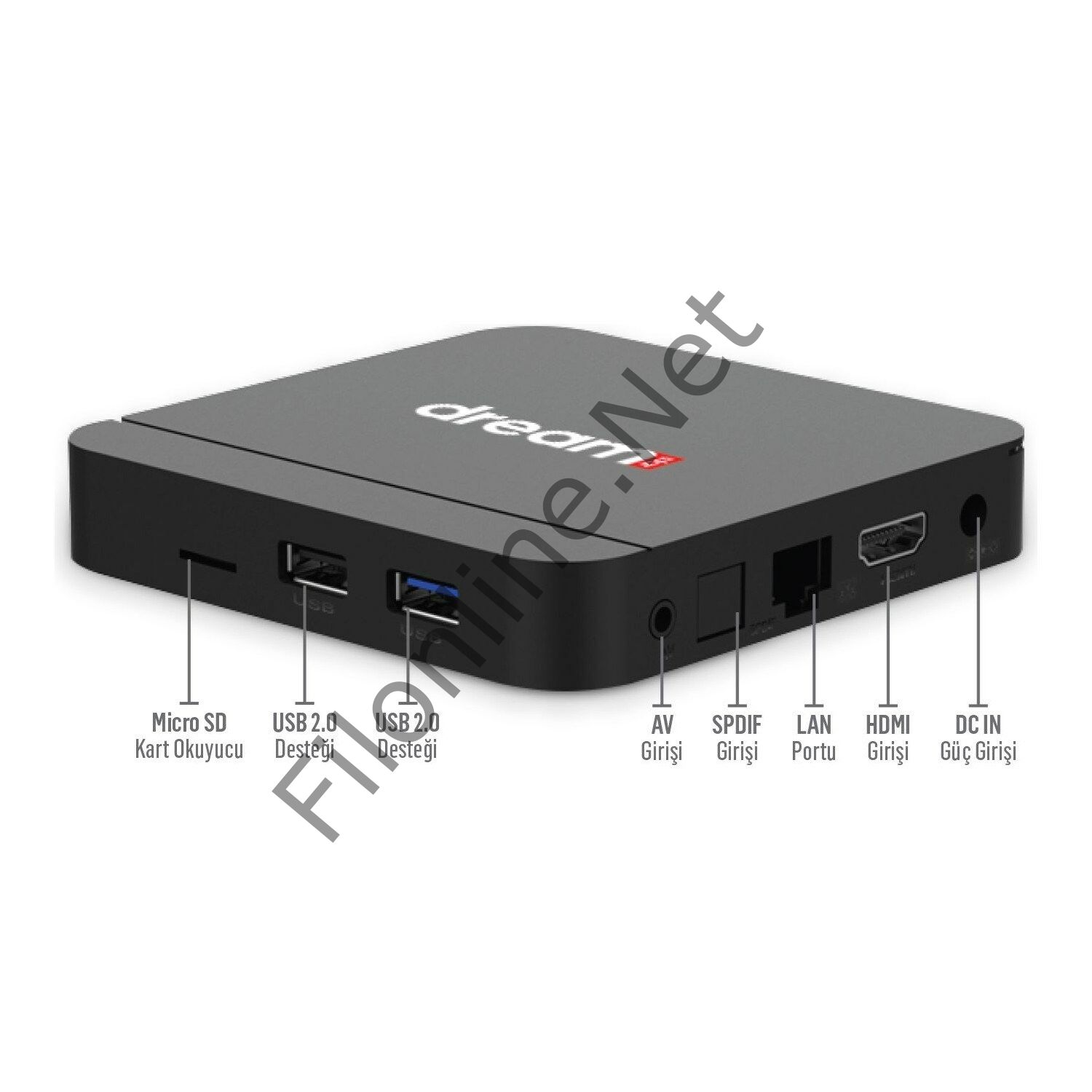 DREAMSTAR İ4 6K ANDROID 12 4GB RAM 32GB HAFIZA ULTRA HD TV BOX UYDU ALICISI