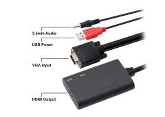 S-Link Sl-Vhc20 Vga To HDMI 1080P HD Çevirici Kablo