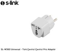 S-Link Sl-W360 İngiliz Amerikan Universal Türk Çevirici Priz Adaptör