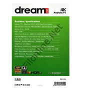 DREAMSTAR C1 PRO 4K ANDROID TV 2GB RAM 16GB HAFIZA ANDROID 10 ULTRA HD TV BOX UYDU ALICISI