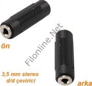 Filonline Stereo 3, 5 mm Dişi Dişi Çevirici Aparat Jak