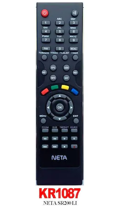 KR1087 UYDU KUMANDASI NETA KAMASONIC 1506 HD NETA MINI 340 HDUYDU KUMANDASI