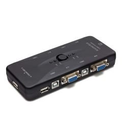 HADRON HD230 SWITCH KVM USB 4 GİRİŞ 1 ÇIKIŞ