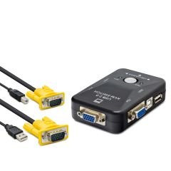 HADRON HD228 SWITCH KVM USB 2 GİRİŞ 1 ÇIKIŞ KABLOLU