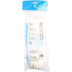 Priz Akım Korumalı 5'li 2 Metre Priz Anahtarlı Çocuk Kilitli Priz 3500W 16A Philips SPS1050A