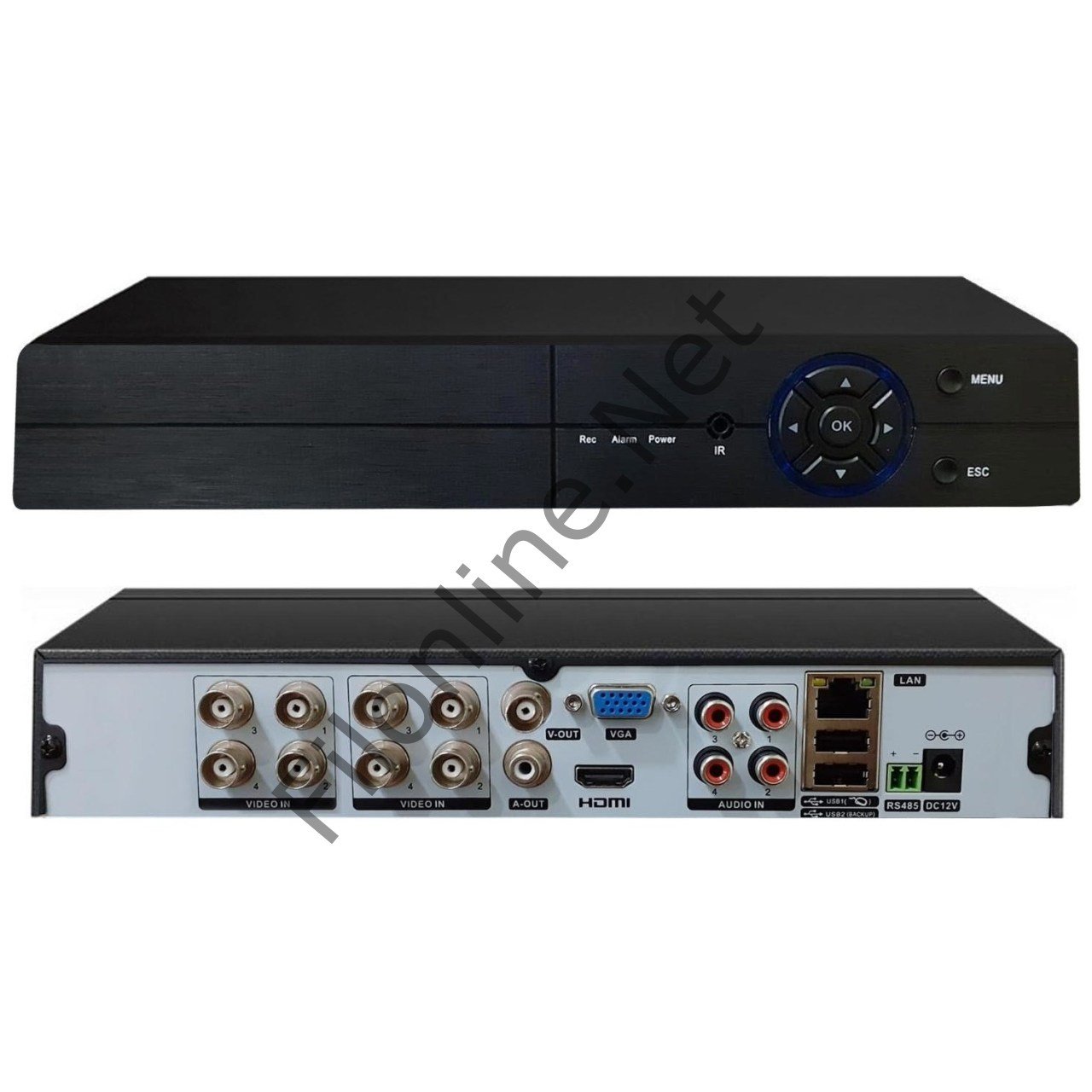 AVENIR AV-TC08GM H.265 8 KANAL 1 x 6TB 2 MP HİBRİT ( 5 IN 1 ) KAYIT CİHAZI