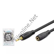 HADRON HDX1019 AUX KABLO M / F 3 METRE SARI UÇ 3.5 MM STREO KABLO 