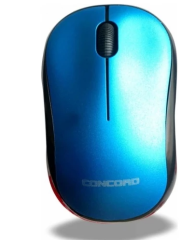 CONCORD C13 MAVİ MOUSE KABLOSUZ 1200DPI OPTİK USB BAĞLANTILI WIRELESS MOUSE
