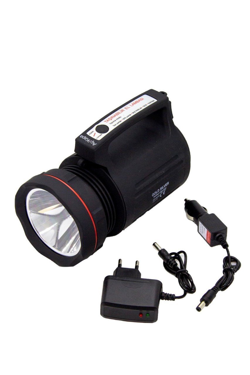GOLD SILVER GS-8006 El Feneri 5000 Metre Işık Gücü CREE Led 15W