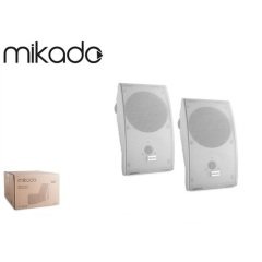 Duvar Hoparlörü Beyaz 80V 5''-12.7 cm 2'li Paket MİKADO MDK142-5