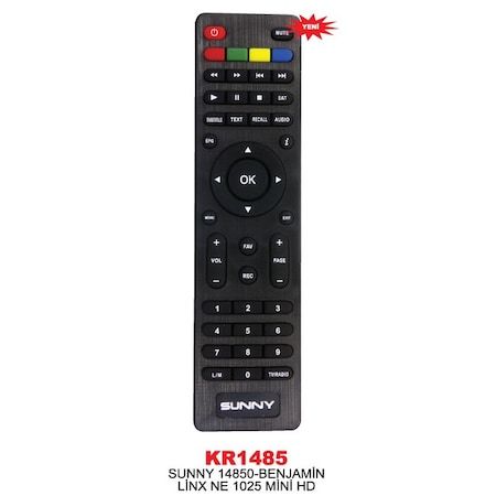 KR1485 UYDU KUMANDASI SUNNY-KORAX HD UYDU KUMANDASI