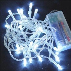 ALİTECH  ALTC-2 YILBAŞI SÜSÜ LED IŞIKLANDIRMA BEYAZ  2 METRE 2 PİLLİ  PERİ LED YILBAŞI SÜSÜ