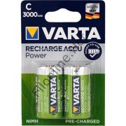 VARTA C 3000 MAH ŞARJ EDİLEBİLİR ORTA BOY PİL RECHARGE ACCU POWER