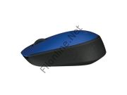 LOGITECH M171 USB ALICILI KABLOSUZ KOMPAKT MAVİ MOUSE 