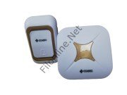 OCASSO OCS-0062 KABLOSUZ KAPI ZİLİ 32 FARKLI MELODİ 12V 23A BATARYA PİLİ WIRELESS ZİL GOLD SERİ
