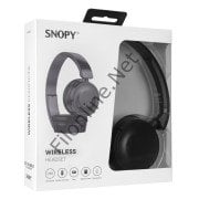 SNOPY SN-XBK33 BATTY MİKROFONLU SİYAH TF KART ÖZELLİKLİ BLUETOOTH KULAKLIK 