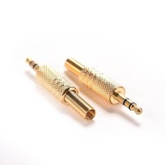 STEREO JAK 3.3MM ERKEK JAK BİLGİSAYAR/MP3/KULAKLIK/HOPARLÖR/MİKROFON GİRİŞİ İÇİN ERKEK METAL JAK