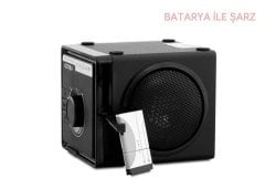 MİKADO MD-236 MÜZİK KUTUSU 3W+3W SİYAH FM RADYO DESTEKLİ MÜZİK KUTUSU