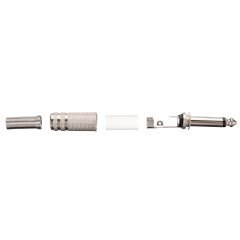 STEREO JAK 6.3MM ERKEK JAK BİLGİSAYAR/MP3/KULAKLIK/HOPARLÖR/MİKROFON GİRİŞİ İÇİN ERKEK METAL JAK