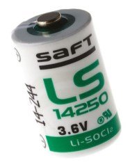 SAFT LS 14250 PİL 3.6V 1/2AA KISA KALEM LITHIUM LİSOCL2 PİL